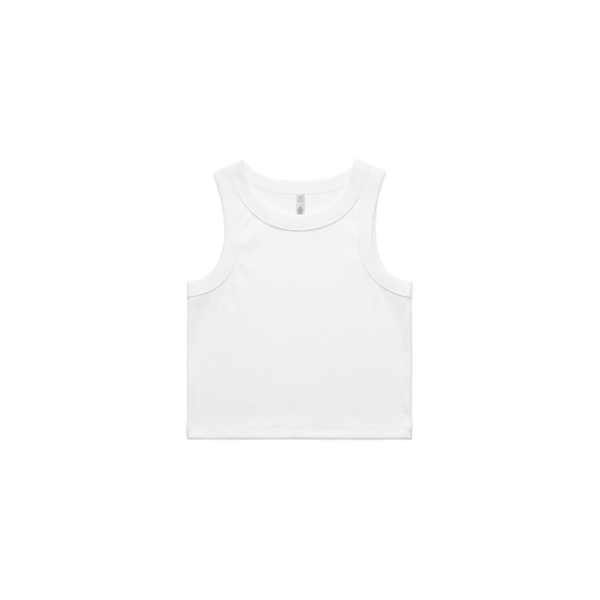 Wo's Organic Rib Crop Tank
