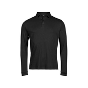 Pima Cotton Long Sleeve Polo