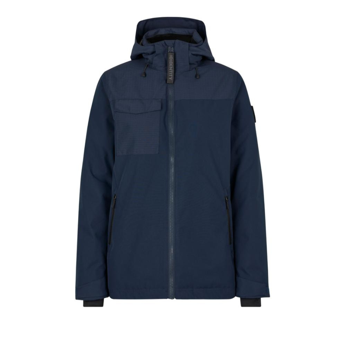 Gewatteerde winterjas met capuchon | dames