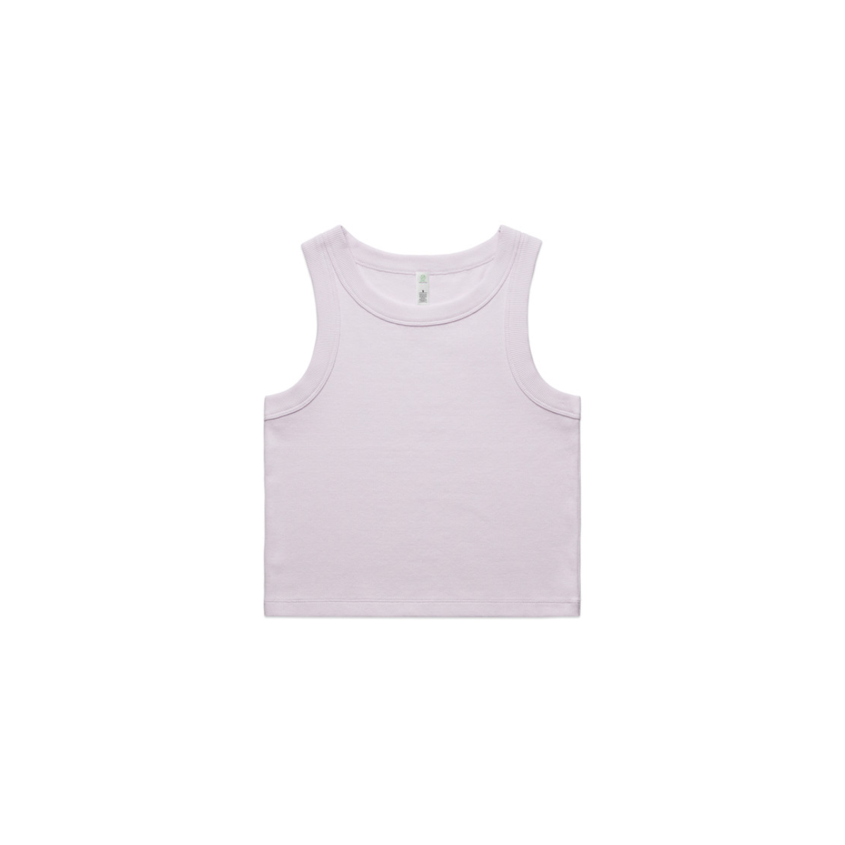 Wo's Organic Rib Crop Tank