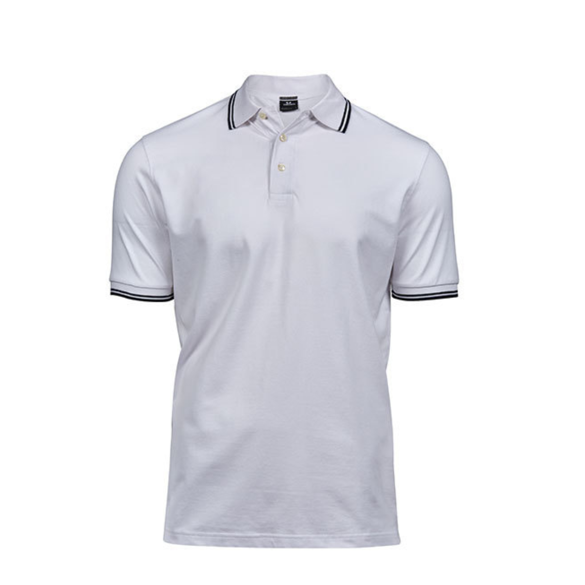 Men´s Luxury Stripe Stretch Polo
