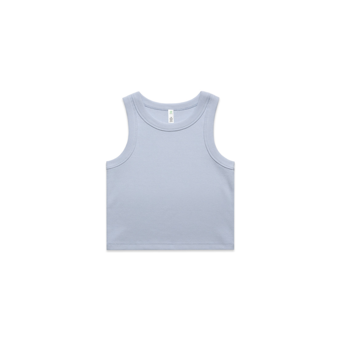 Wo's Organic Rib Crop Tank