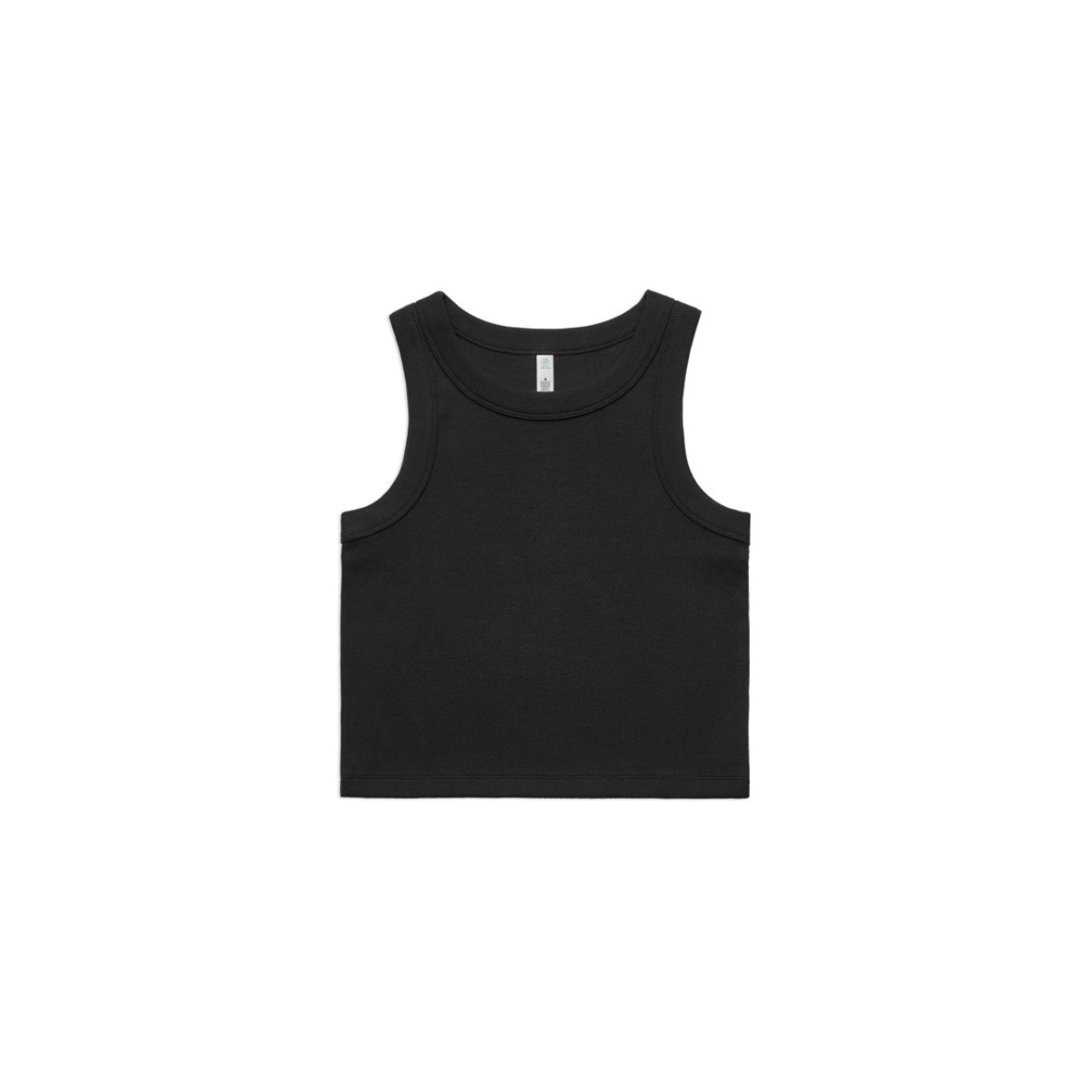 Wo's Organic Rib Crop Tank