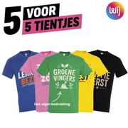 5 VOOR 5 TIENTJES - T-SHIRT DEAL