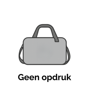 Geen opdruk